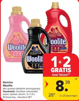 Carrefour Gamma Woolite aanbieding