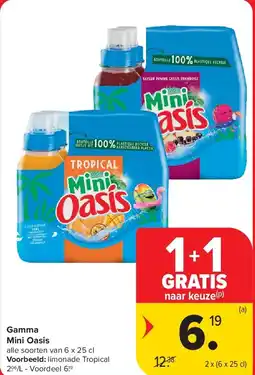 Carrefour Gamma Mini Oasis aanbieding