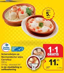 Carrefour Scharrolletjes op Normandische wijze Carrefour aanbieding