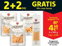 Cora La molisana deegwaren aanbieding