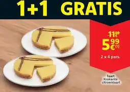 Cora Taart Krokante citroentaart aanbieding