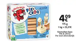 Cora Pik & croq gesmolten kaas aanbieding