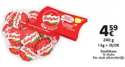 Cora Babybel smeltkaas aanbieding