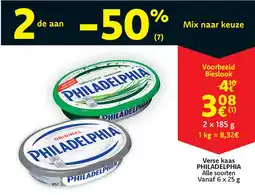 Cora Philadelphia verse kaas aanbieding