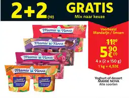 Cora Mamie nova Yoghurt of dessert aanbieding