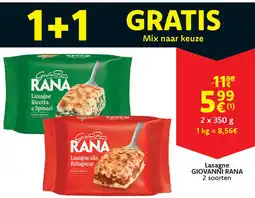 Cora Giovanni rana lasagne aanbieding