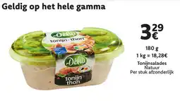Cora Tonijnsalades Natuur aanbieding