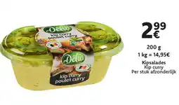 Cora Kipsalades Kip curry aanbieding