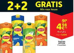 Cora Lipton Iced tea aanbieding