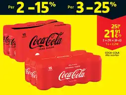 Cora Coca-Cola aanbieding
