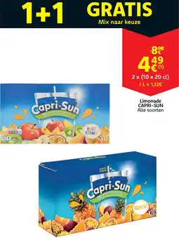 Cora Capri-Sun Limonade aanbieding