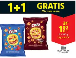 Cora Chio hula hoops chips aanbieding