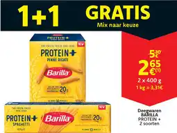 Cora Barilla protein deegwaren aanbieding