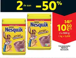 Cora Nestle Nesquik Cacaopoeder aanbieding