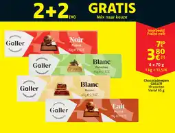 Cora Galler Chocoladerepen aanbieding