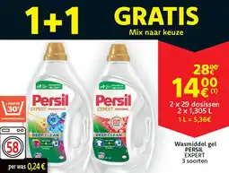 Cora Persil expert Wasmiddel gel aanbieding