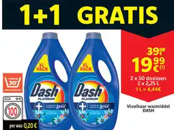 Cora Dash Vloeibaar wasmiddel aanbieding