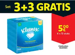 Cora Kleenex Zakdoeken aanbieding