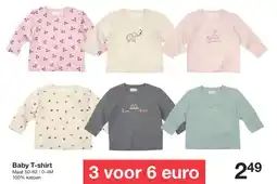 Zeeman Baby T-shirt aanbieding