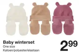 Zeeman Baby winterset aanbieding