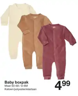 Zeeman Baby boxpak aanbieding