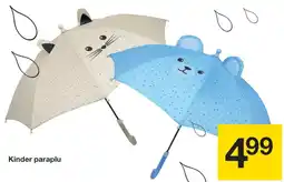 Zeeman Kinder paraplu aanbieding