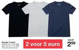 Zeeman Kinder T-shirt aanbieding