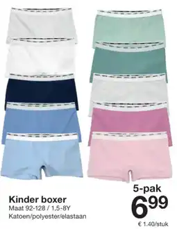 Zeeman Kinder boxer aanbieding