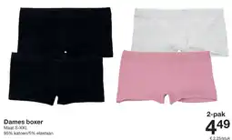 Zeeman Dames boxer aanbieding