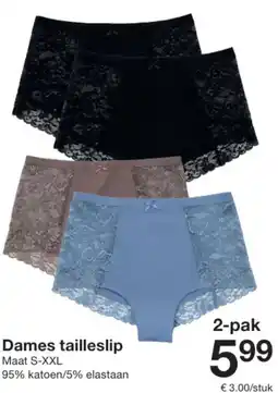 Zeeman Dames tailleslip aanbieding