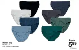 Zeeman Heren slip aanbieding