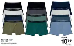 Zeeman Heren boxer aanbieding