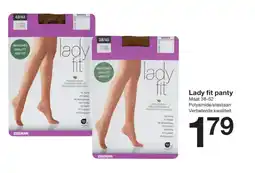 Zeeman Lady fit panty aanbieding