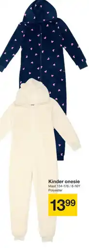 Zeeman Kinder onesie aanbieding