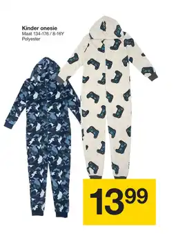 Zeeman Kinder onesie aanbieding
