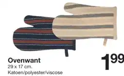 Zeeman Ovenwant aanbieding