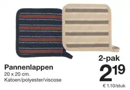 Zeeman Pannenlappen aanbieding