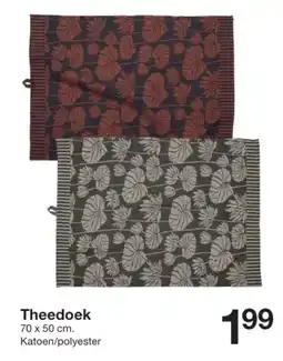 Zeeman Theedoek aanbieding