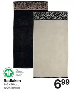 Zeeman Badlaken aanbieding