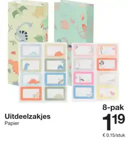 Zeeman Uitdeelzakjes aanbieding