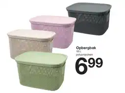 Zeeman Opbergbak aanbieding