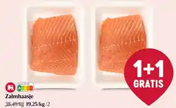 Delhaize Zalmhaasje aanbieding