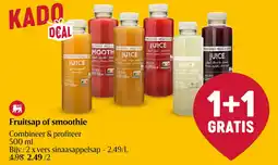 Delhaize Fruitsap of smoothie aanbieding