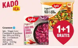 Delhaize Iglo - Veggie Love Groenten aanbieding