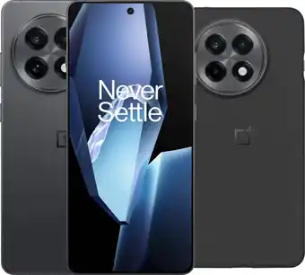 Coolblue OnePlus 13R 256Go Noir 5G + OnePlus Sandstone Back Cover avec Aimant aanbieding