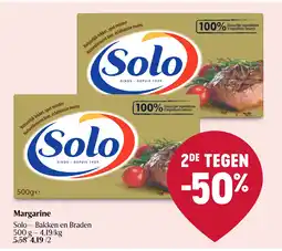 Delhaize Margarine aanbieding