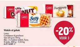 Delhaize Wafels of gebak aanbieding