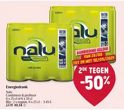 Delhaize Energiedrank aanbieding