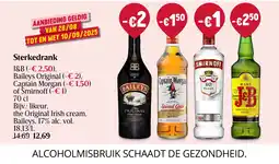 Delhaize Sterkedrank aanbieding