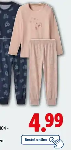 Lidl lupilu Pyjama aanbieding